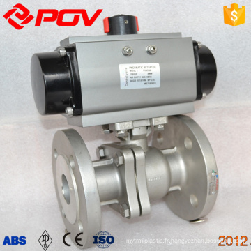 1 1/2'' dn40 flanged 2 way pneumatic steam control valve